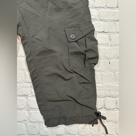 THE NORTH FACE CHARCOAL CARGO CAPRIS - Size 14 SKU:344 - Picture 6 of 8